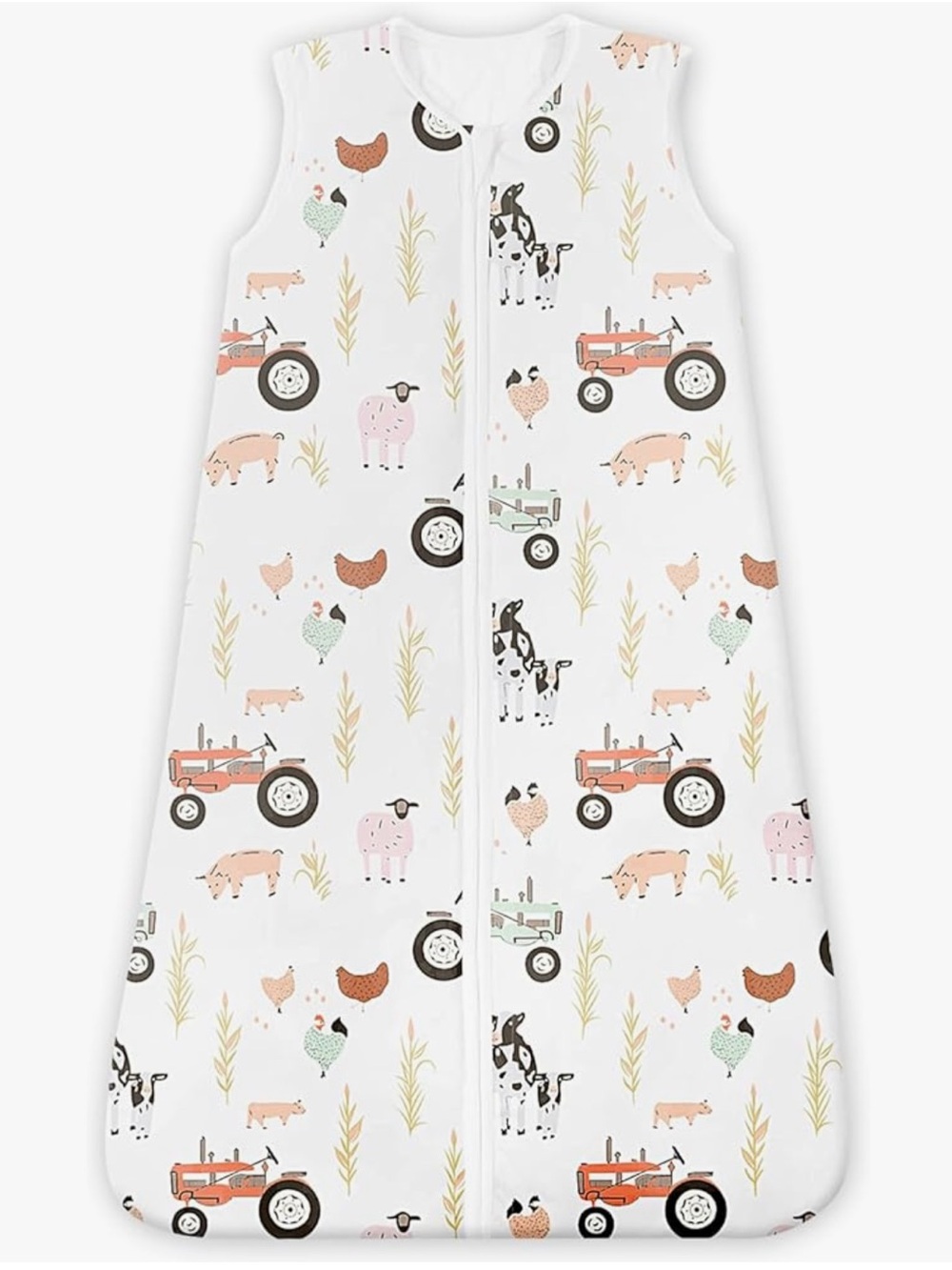 Farm Animal & Tractor 0.5 Tog Sleep Sack / XL
